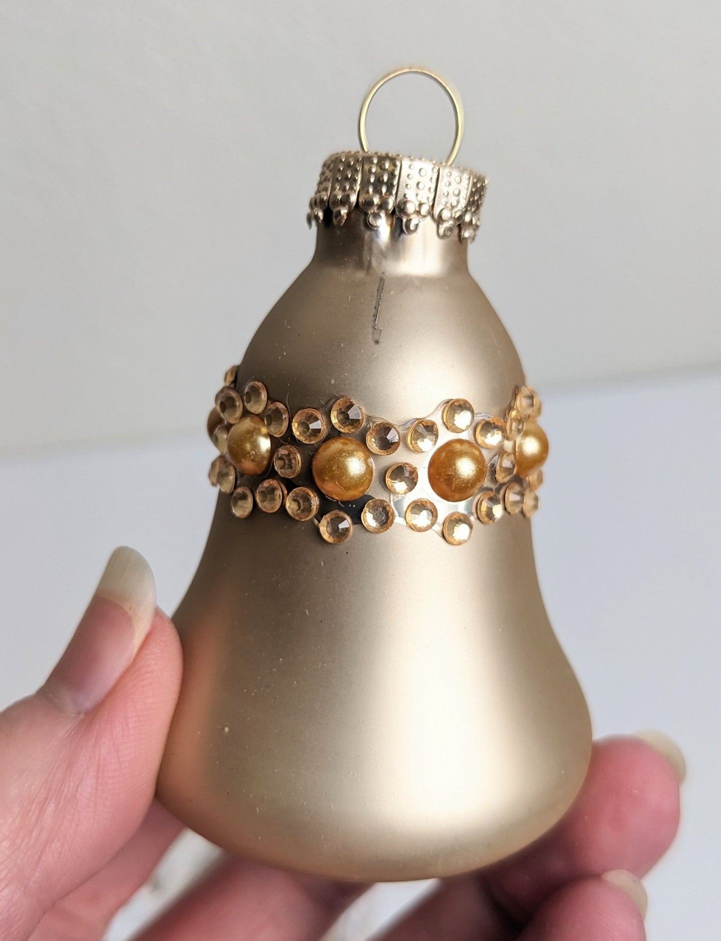 Gold Bell Christmas Ornaments