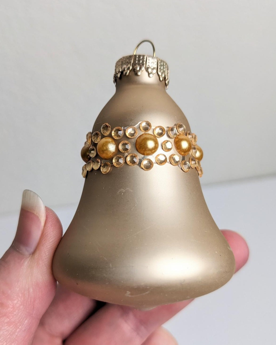 Gold Bell Christmas Ornaments