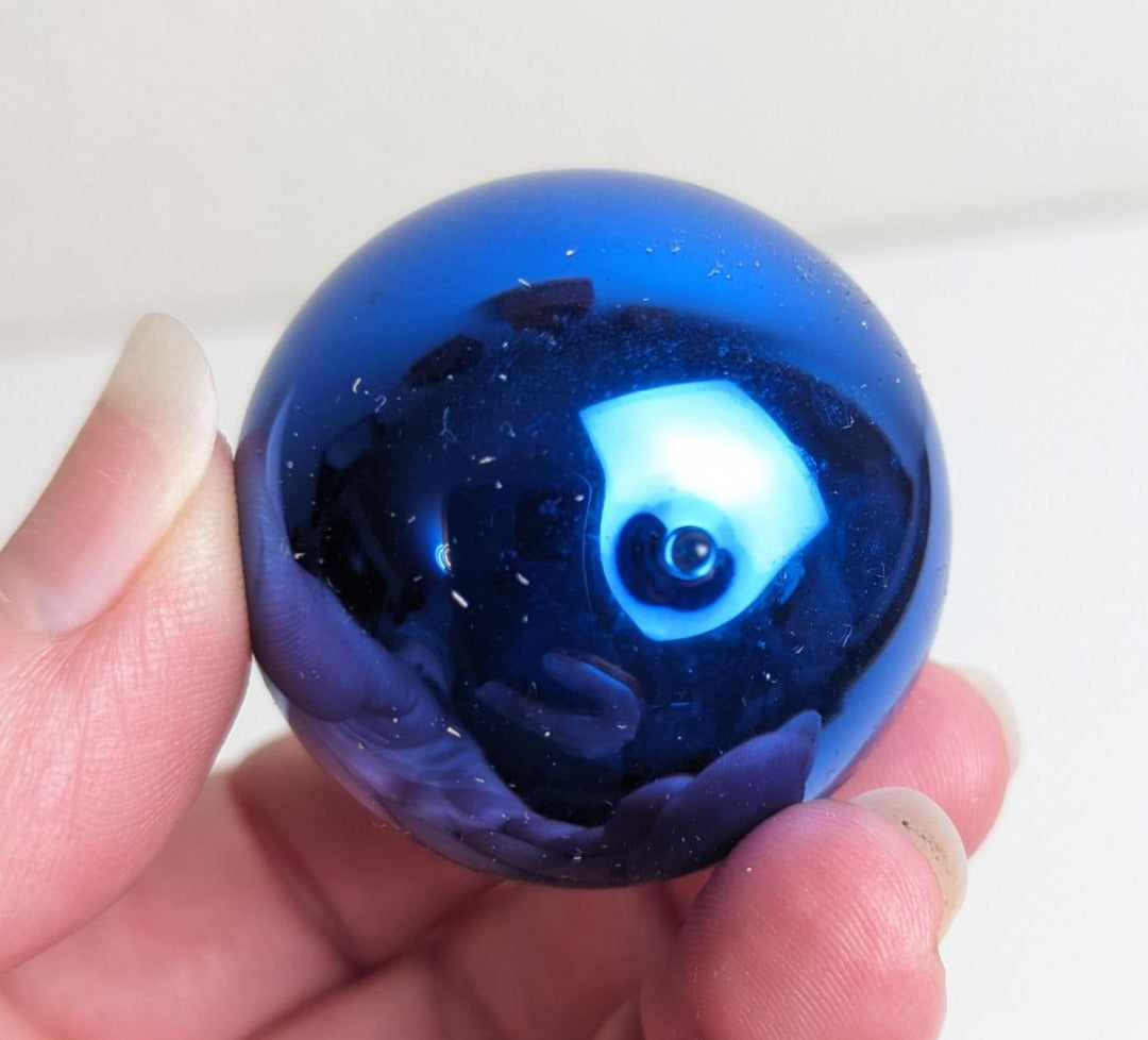 Small Blue Christmas Ornament Set