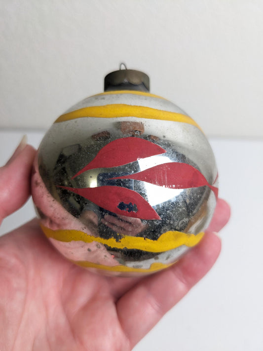 Shiny Brite West Germany Vintage Christmas Ornament Set