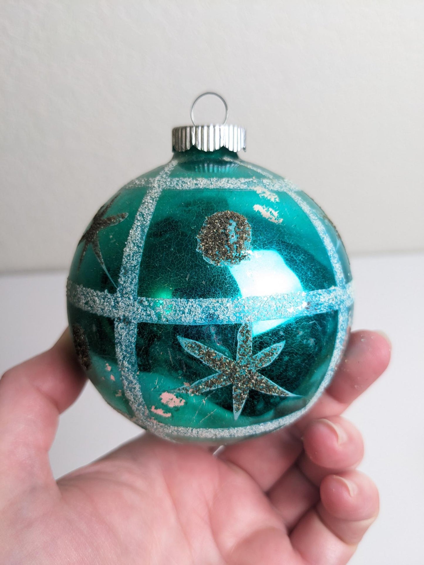 Shiny Brite West Germany Vintage Christmas Ornament Set