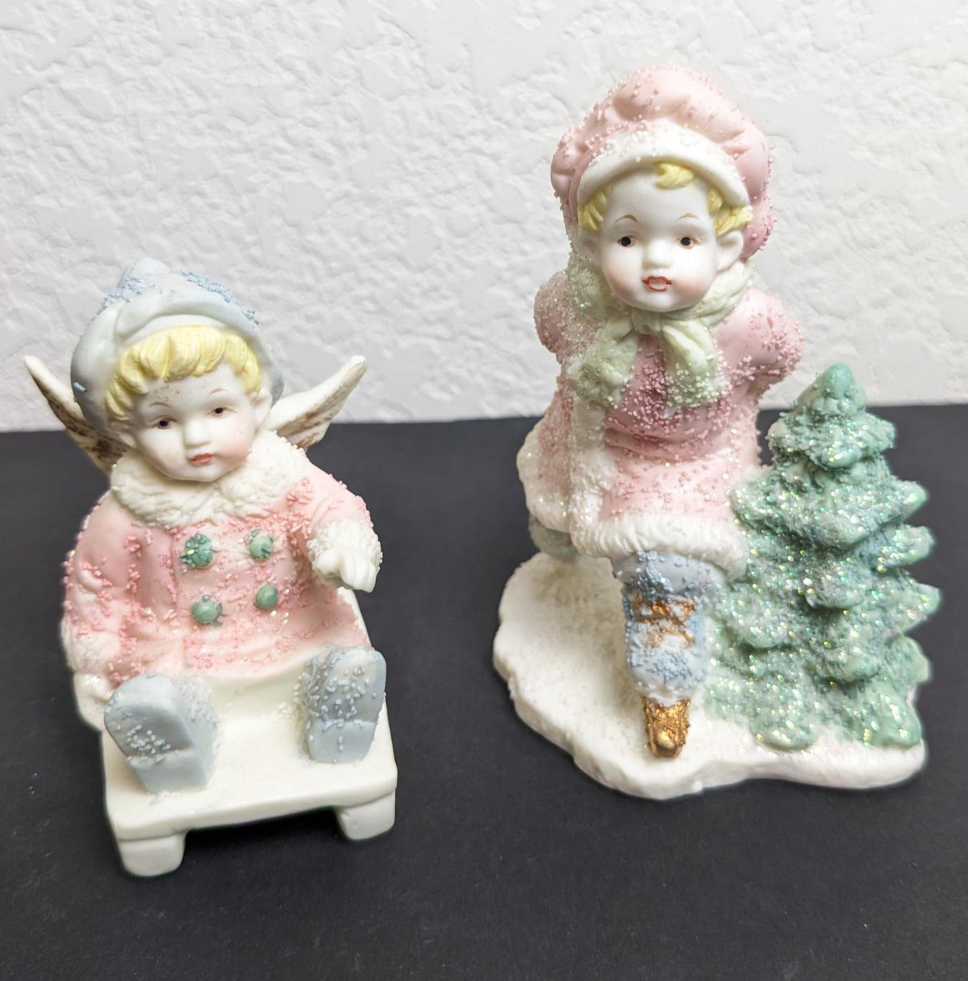 Winter Girls Children Figurines