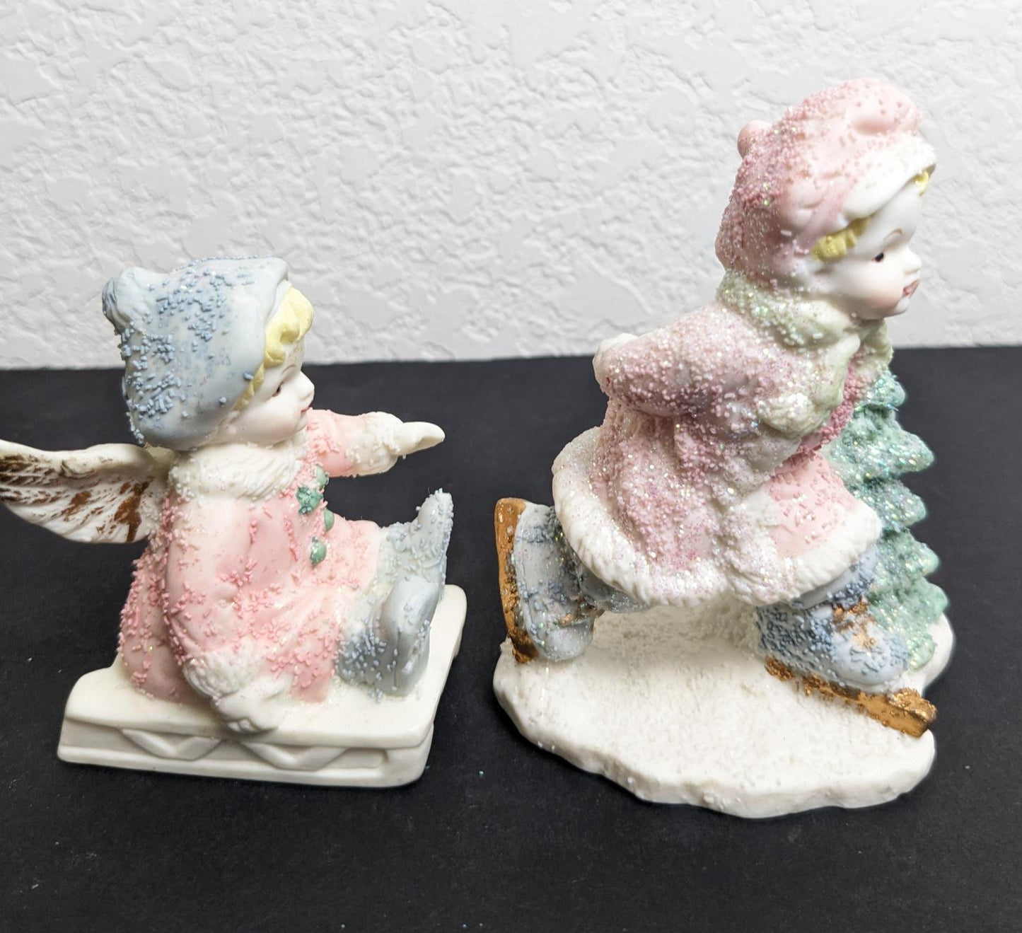 Winter Girls Children Figurines