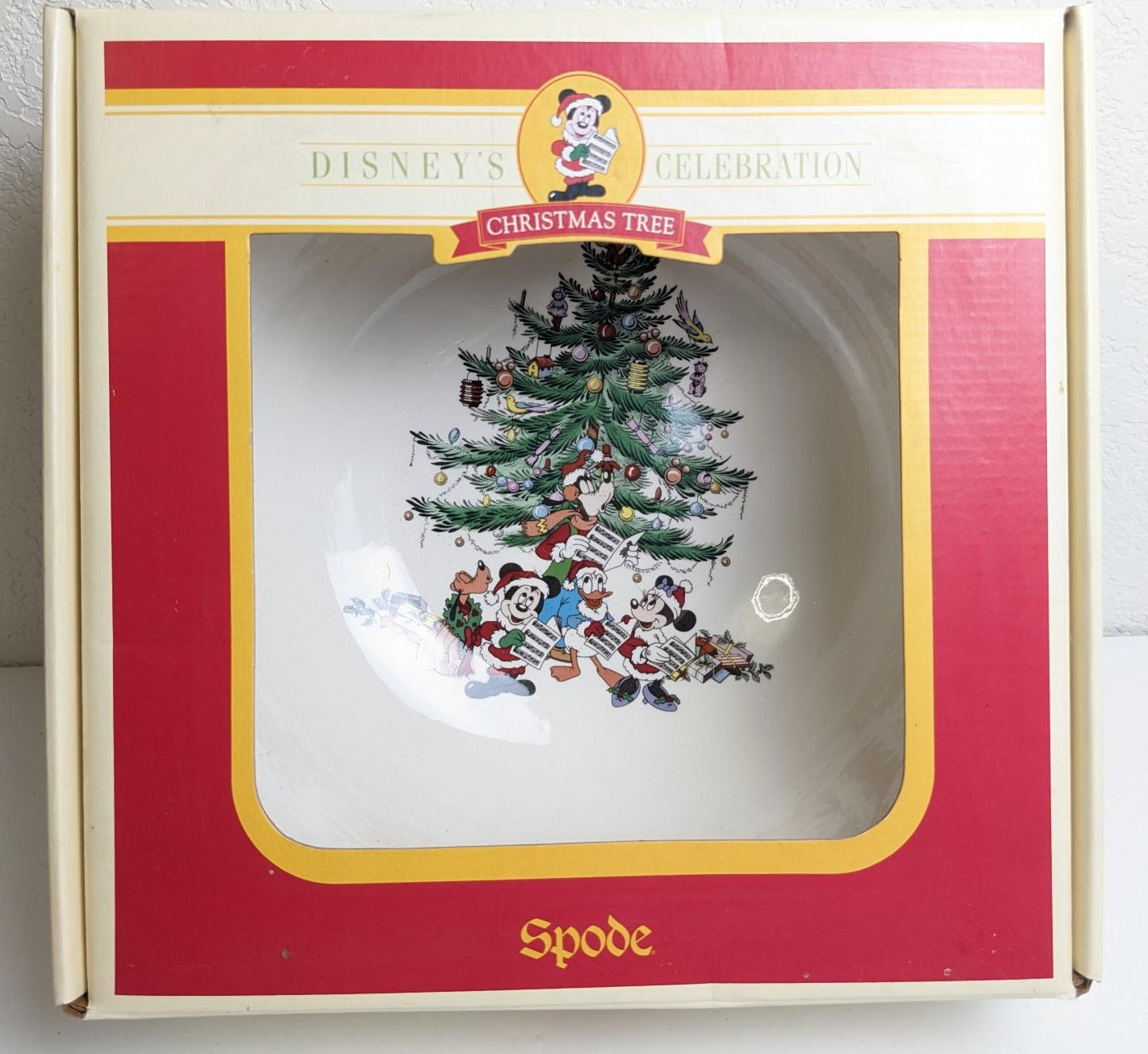 Disney Christmas Tree Spode Christmas Bowl