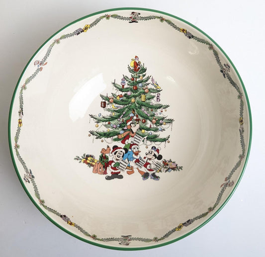 Disney Christmas Tree Spode Christmas Bowl