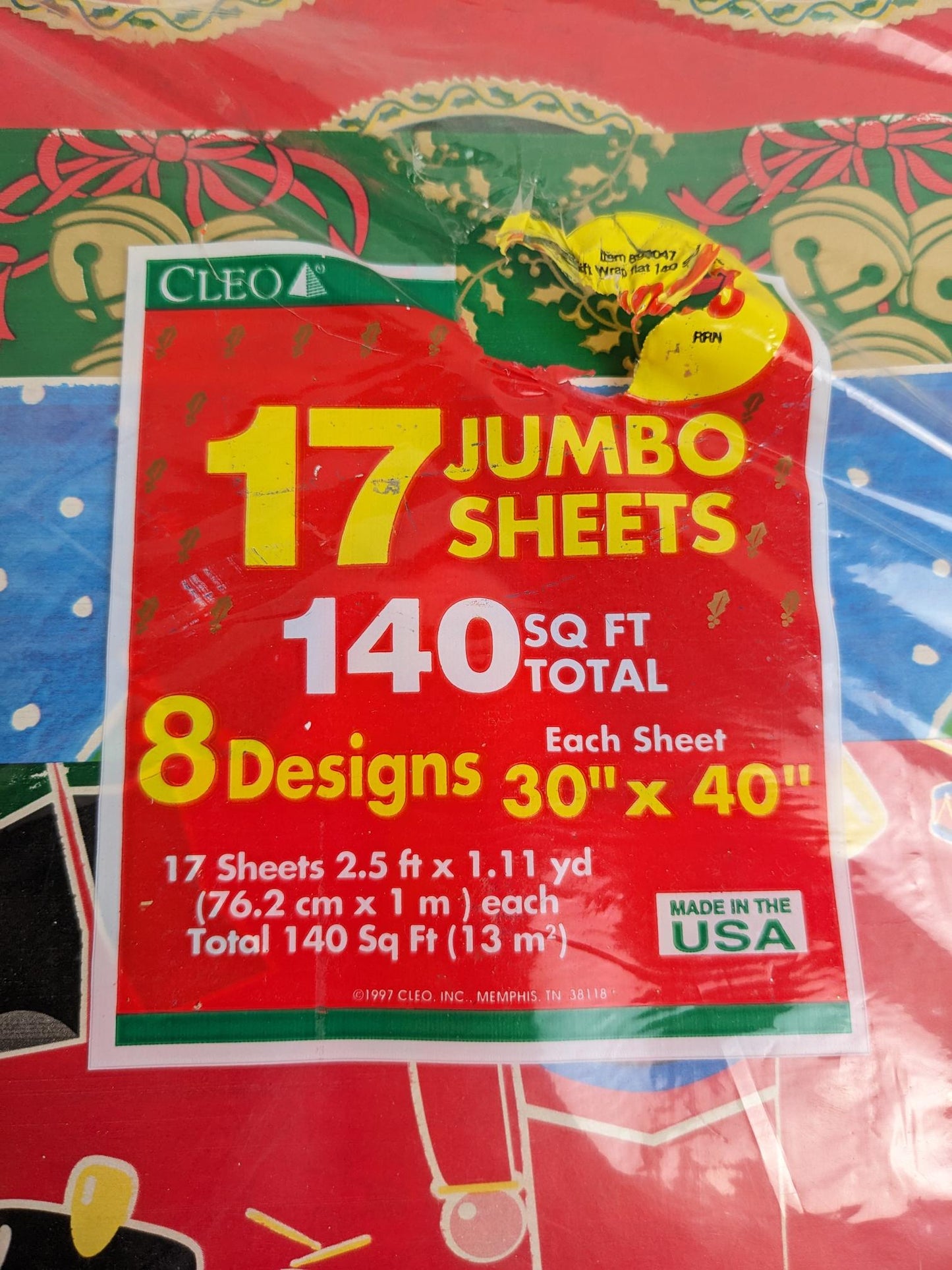 Vintage Cleo Christmas Wrapping Paper