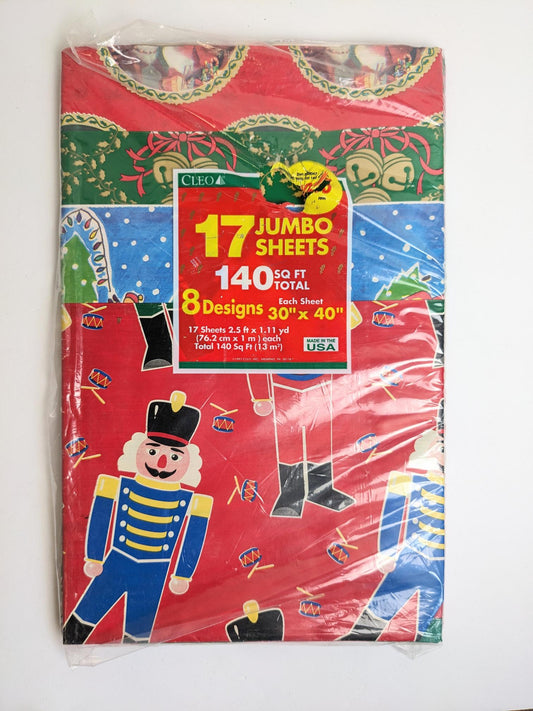 Vintage Cleo Christmas Wrapping Paper