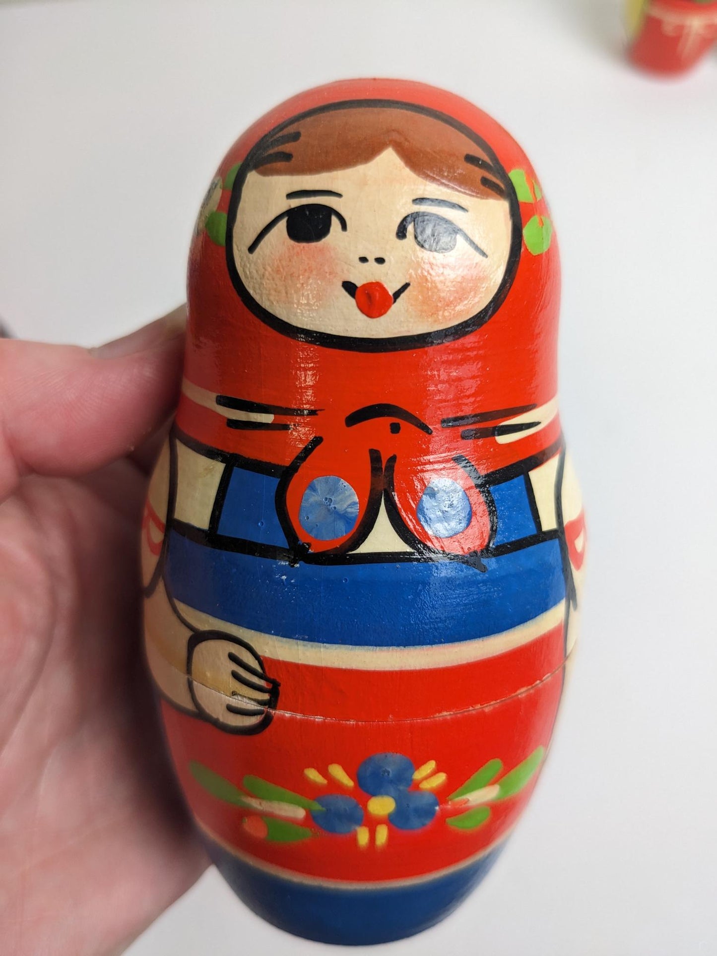 Vintage Russian Nesting Dolls