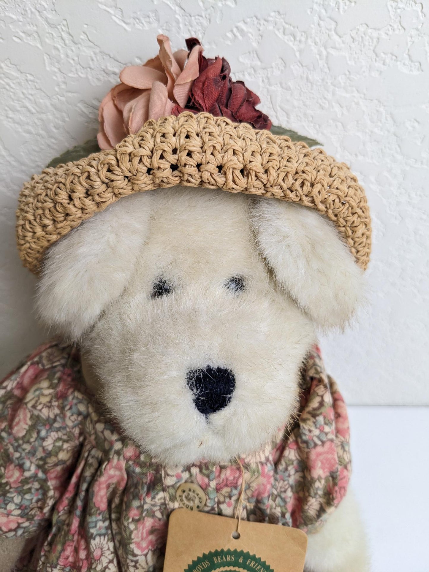 Boyds Bear - Vintage Teddy Stuffed Animal - 20th Anniversary - The Archive Collection