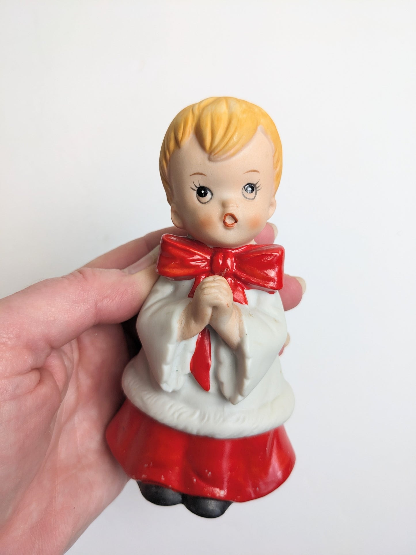 Vintage Homco Choir Boys Christmas Figurines