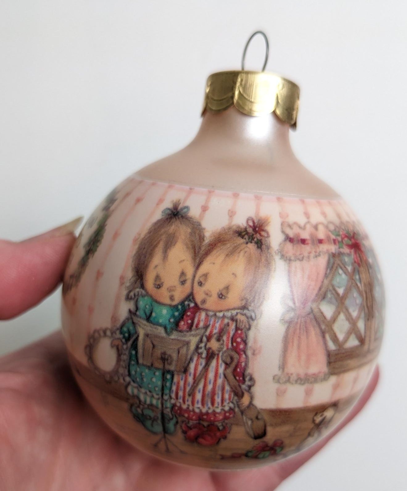 Vintage Hallmark 1990 Home for Christmas Betsey Clark Ornament