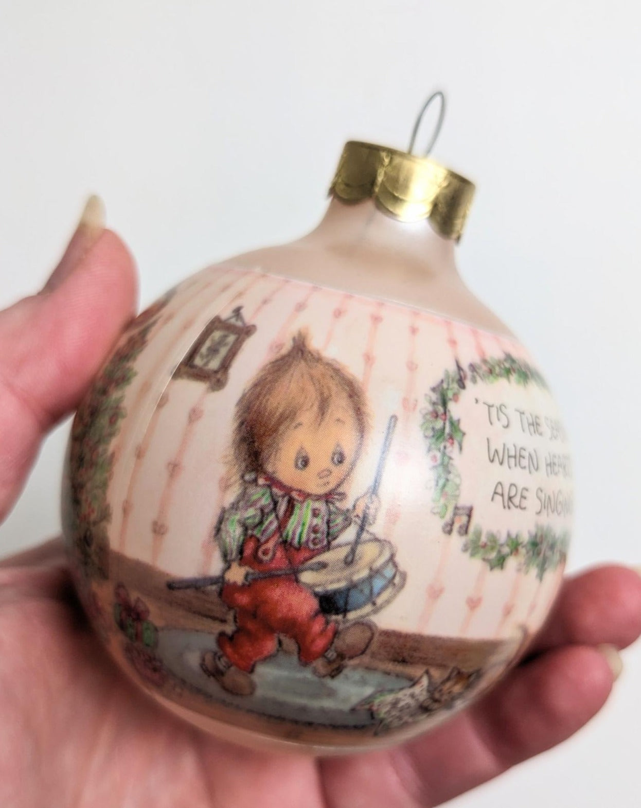Vintage Hallmark 1990 Home for Christmas Betsey Clark Ornament