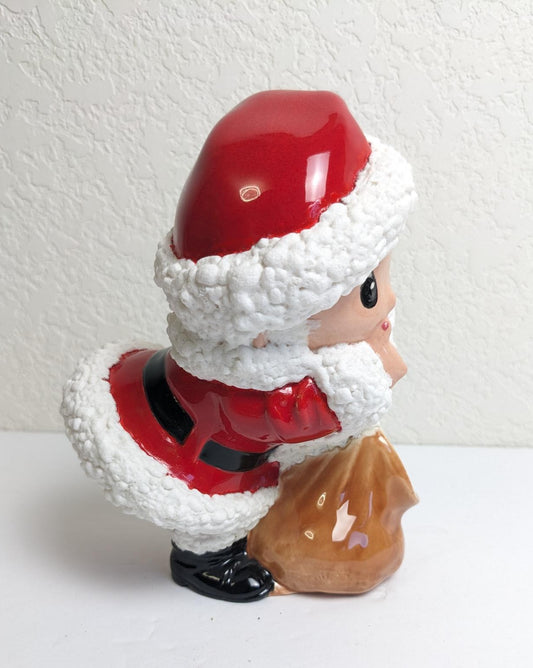 Santa Claus Vintage Ceramic Figurine