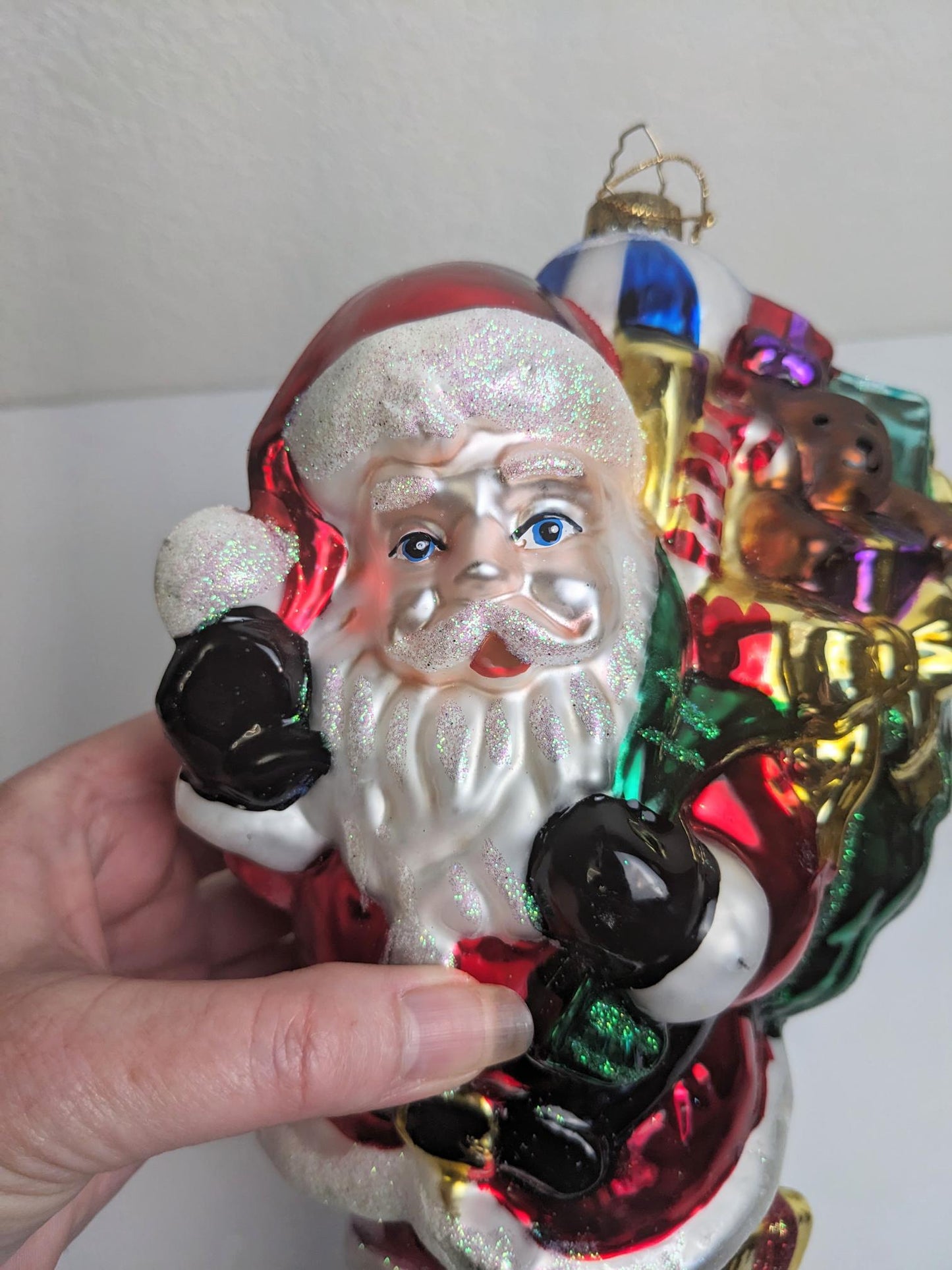 Large Santa Claus 1999 BK Christmas Ornament