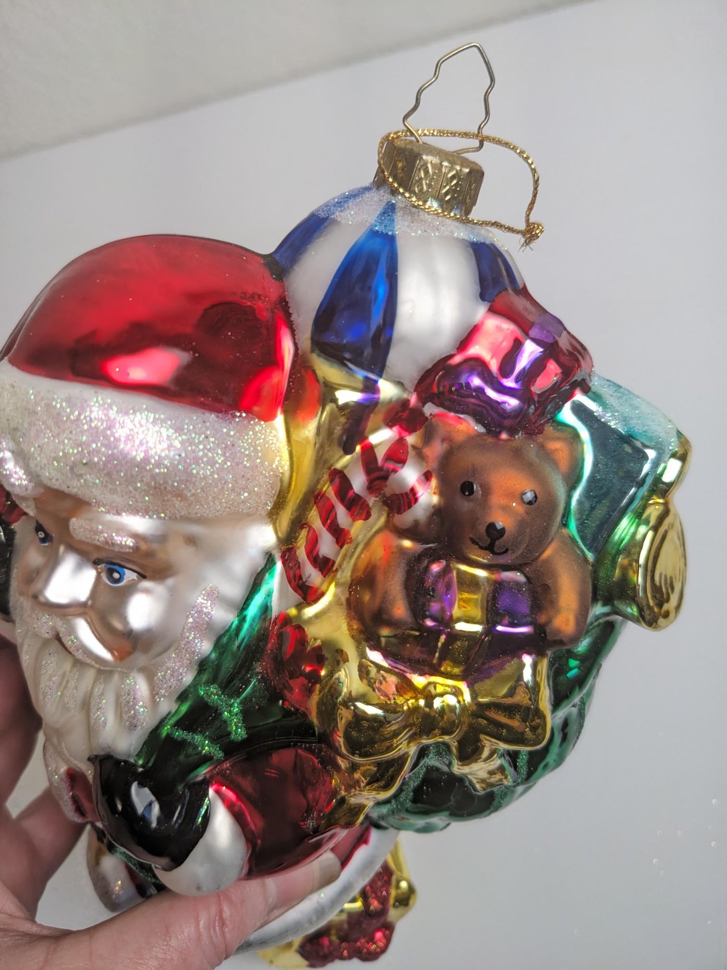 Large Santa Claus 1999 BK Christmas Ornament
