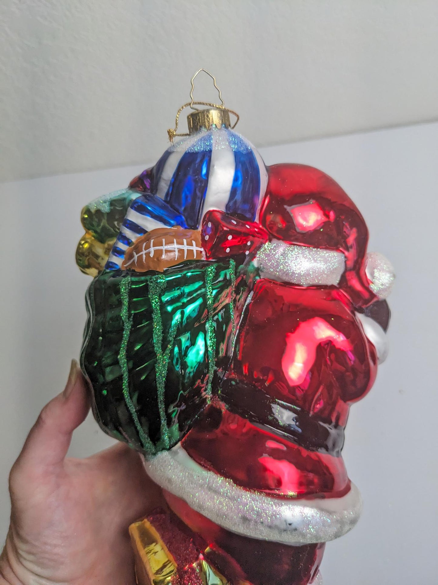 Large Santa Claus 1999 BK Christmas Ornament