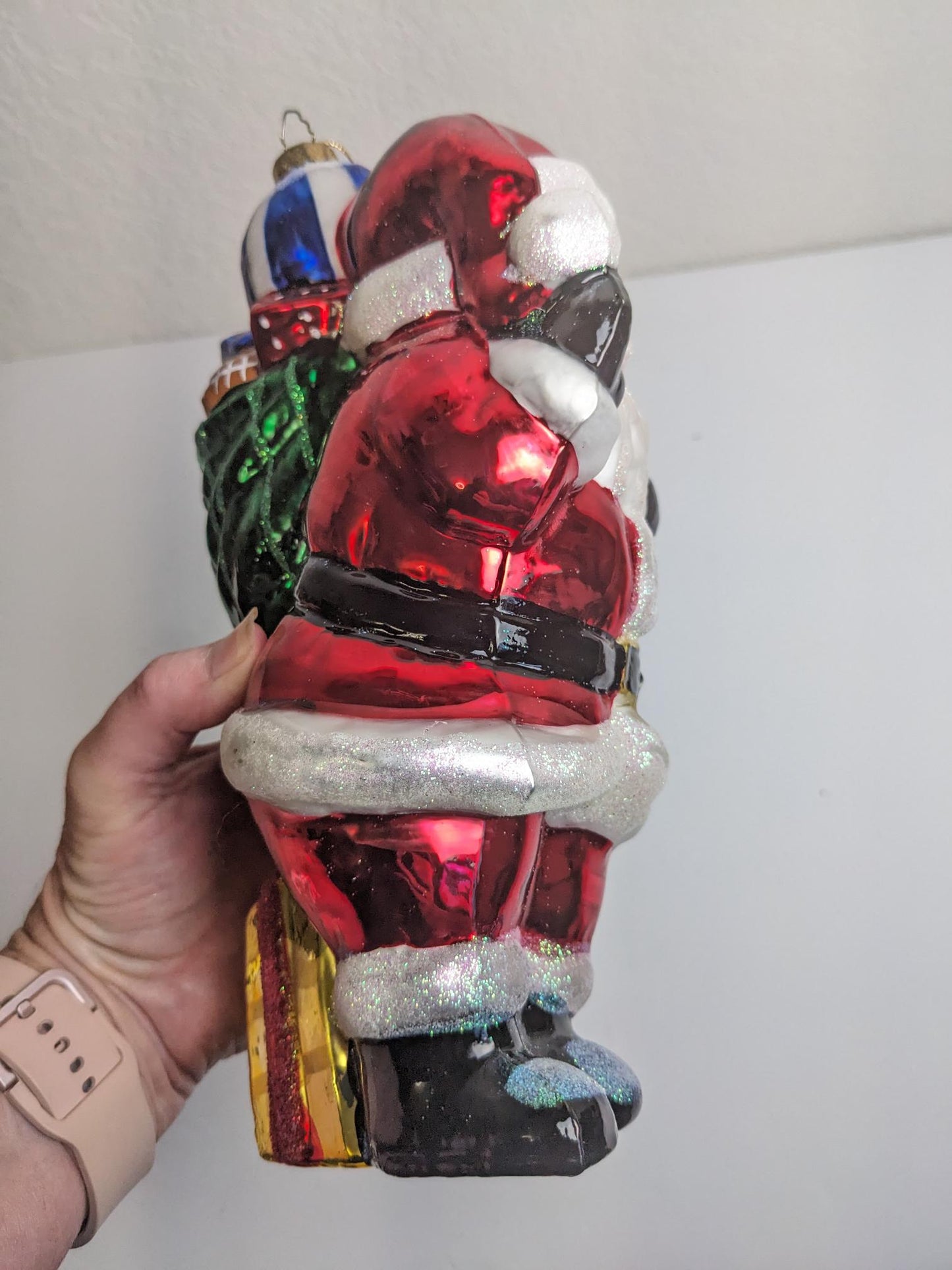 Large Santa Claus 1999 BK Christmas Ornament