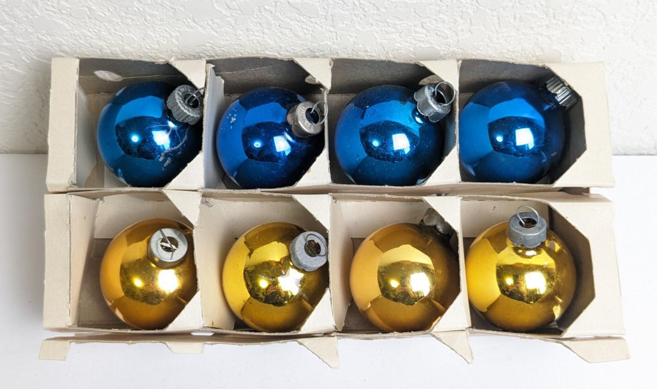 Shiny Brite Small Vintage Christmas Ornaments
