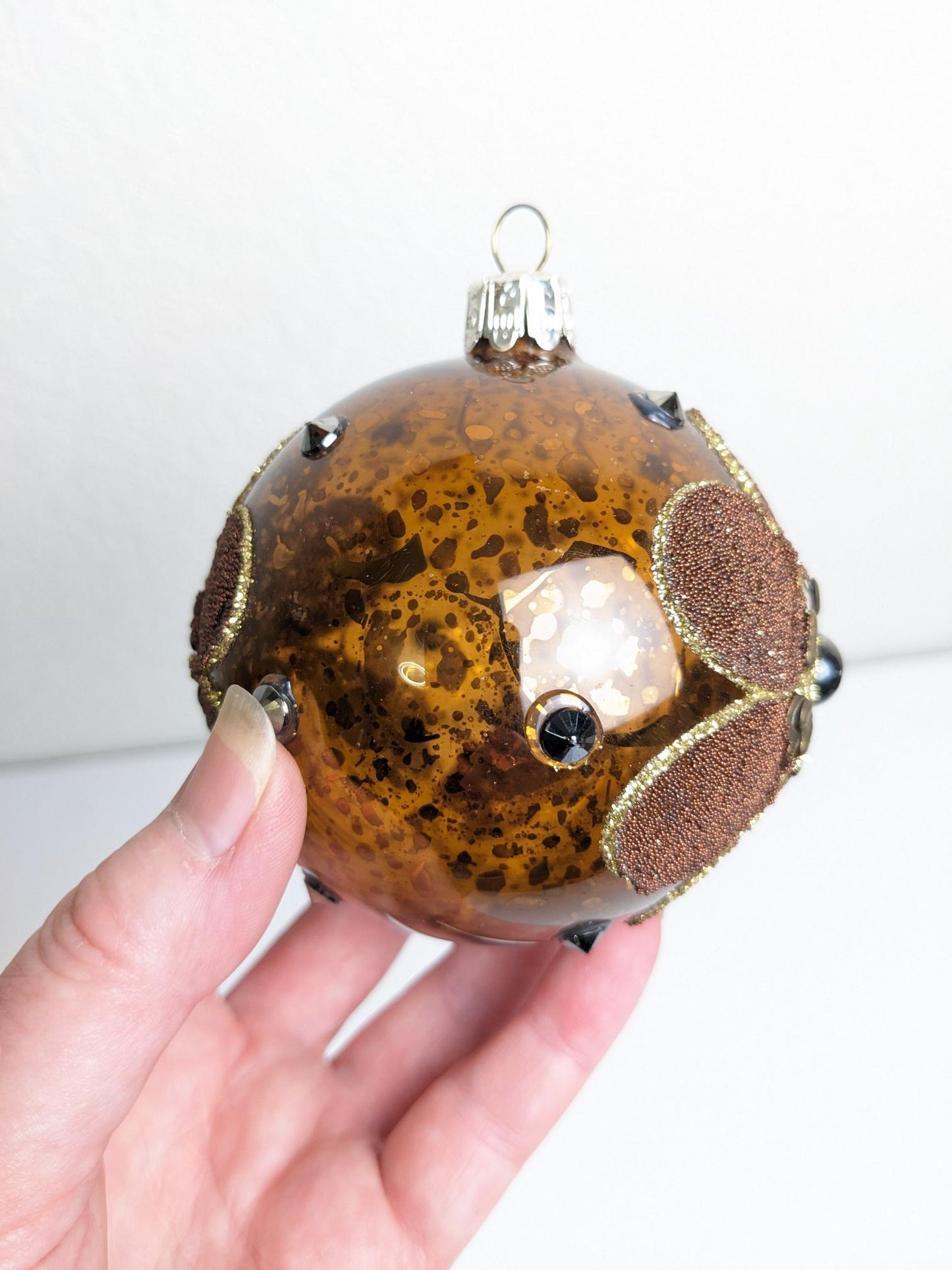 Santa's Best Microbead Christmas Ornament Set