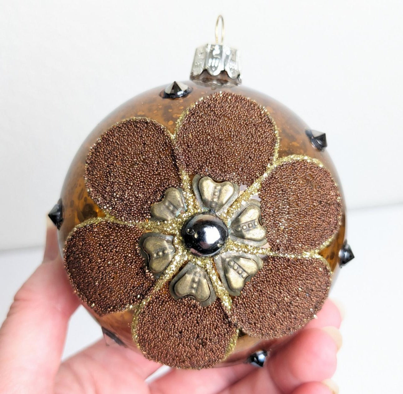 Santa's Best Microbead Christmas Ornament Set