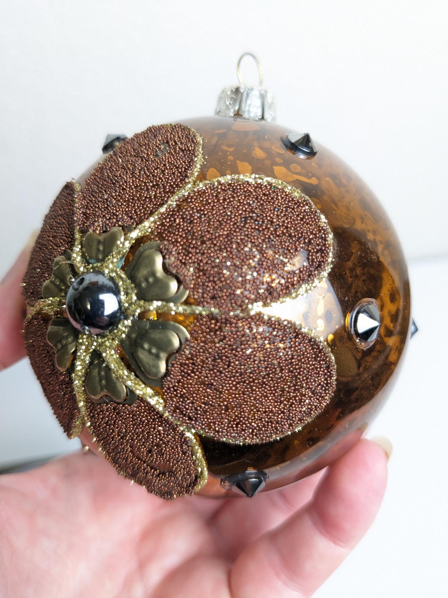 Santa's Best Microbead Christmas Ornament Set