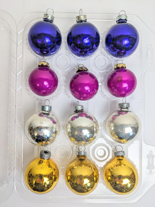 Small Vintage Christmas Ornaments