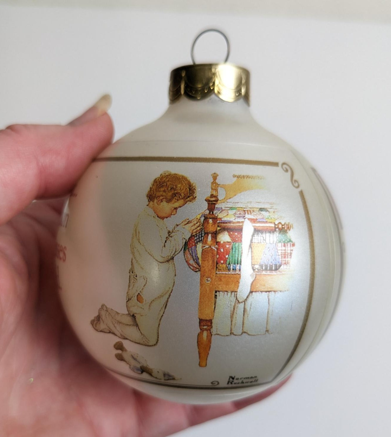 Hallmark Norman Rockwell Christmas Scenes Ornament