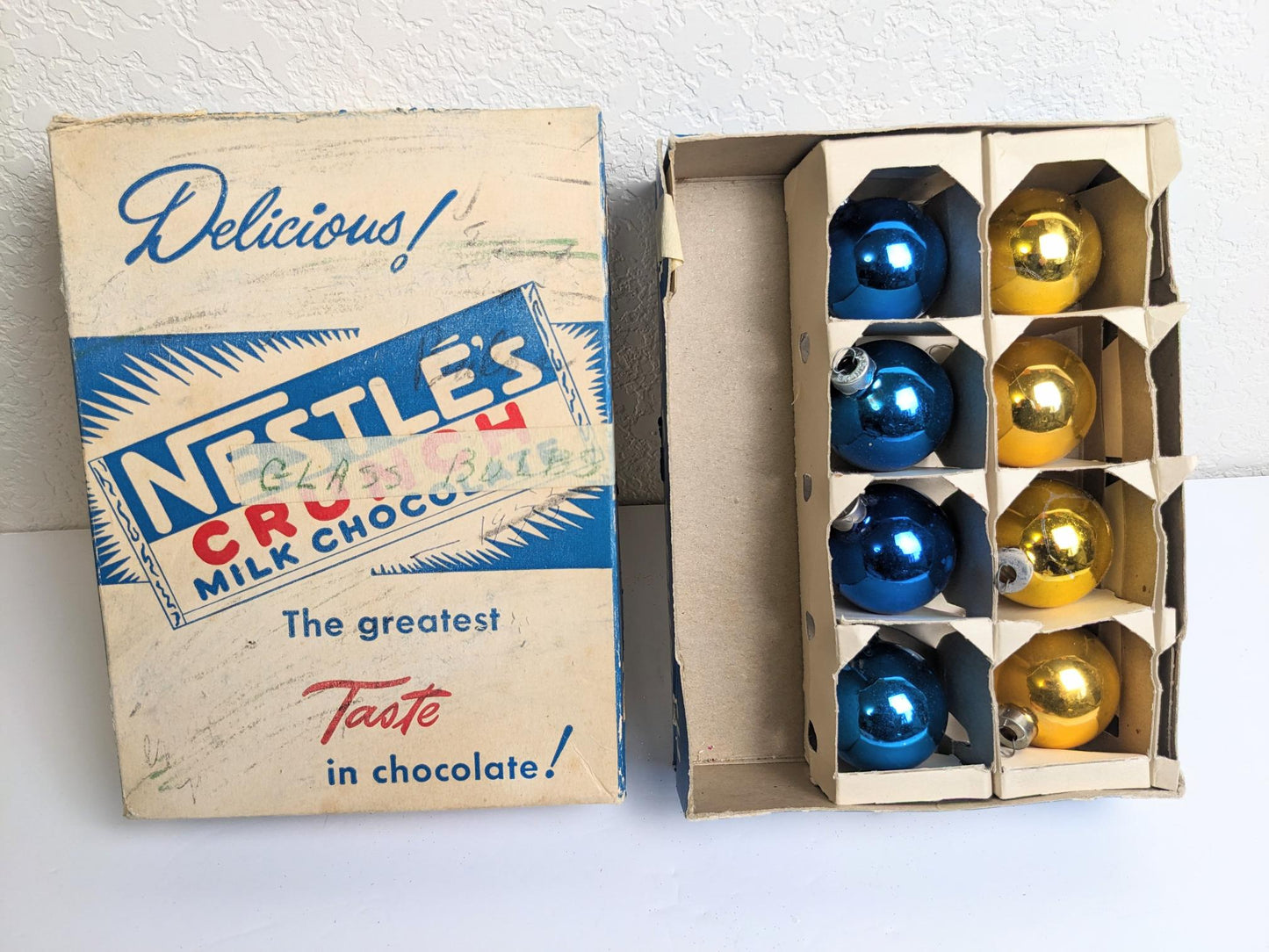 Shiny Brite Small Vintage Christmas Ornaments