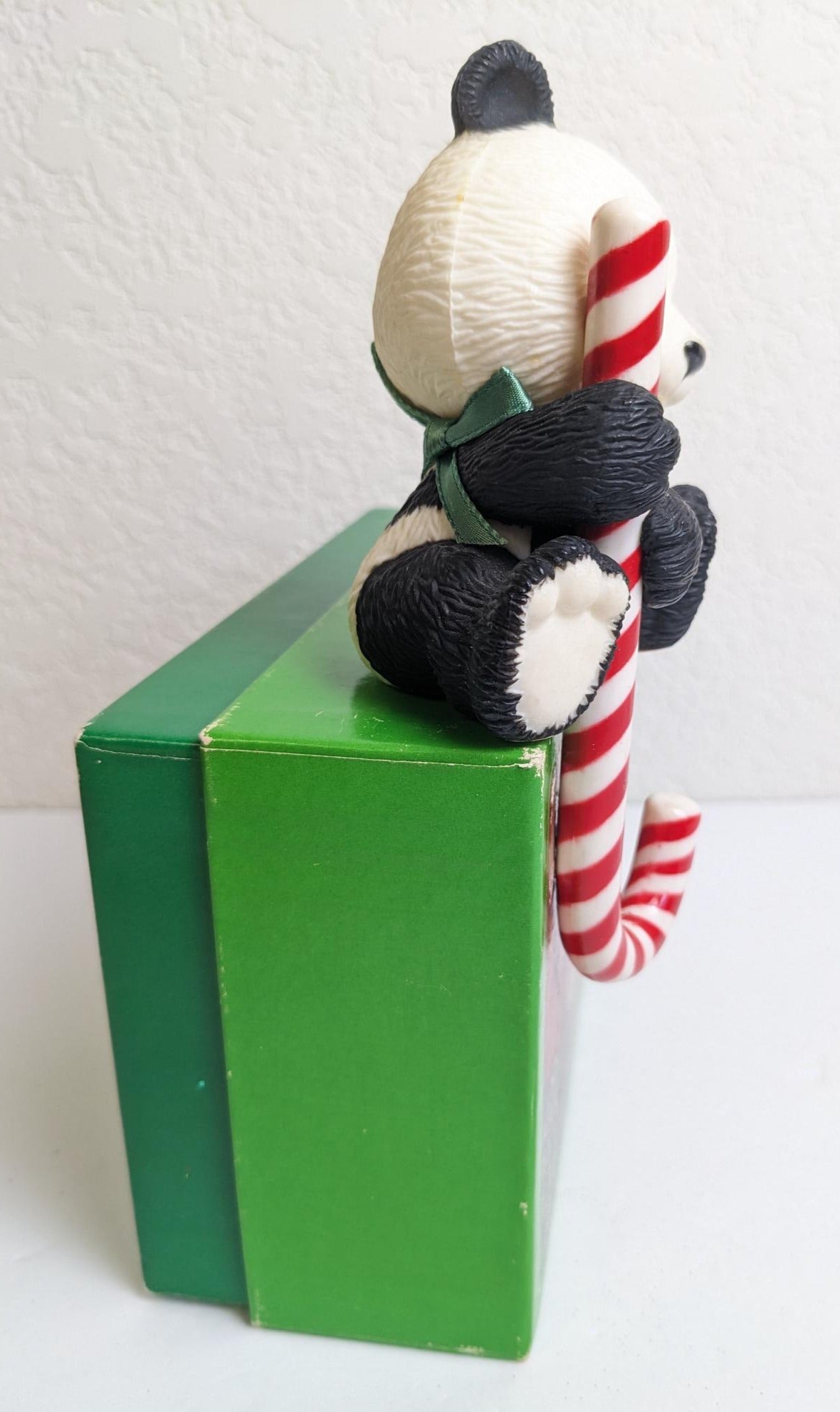 Vintage Hallmark Panda Bear Christmas Stocking Hanger