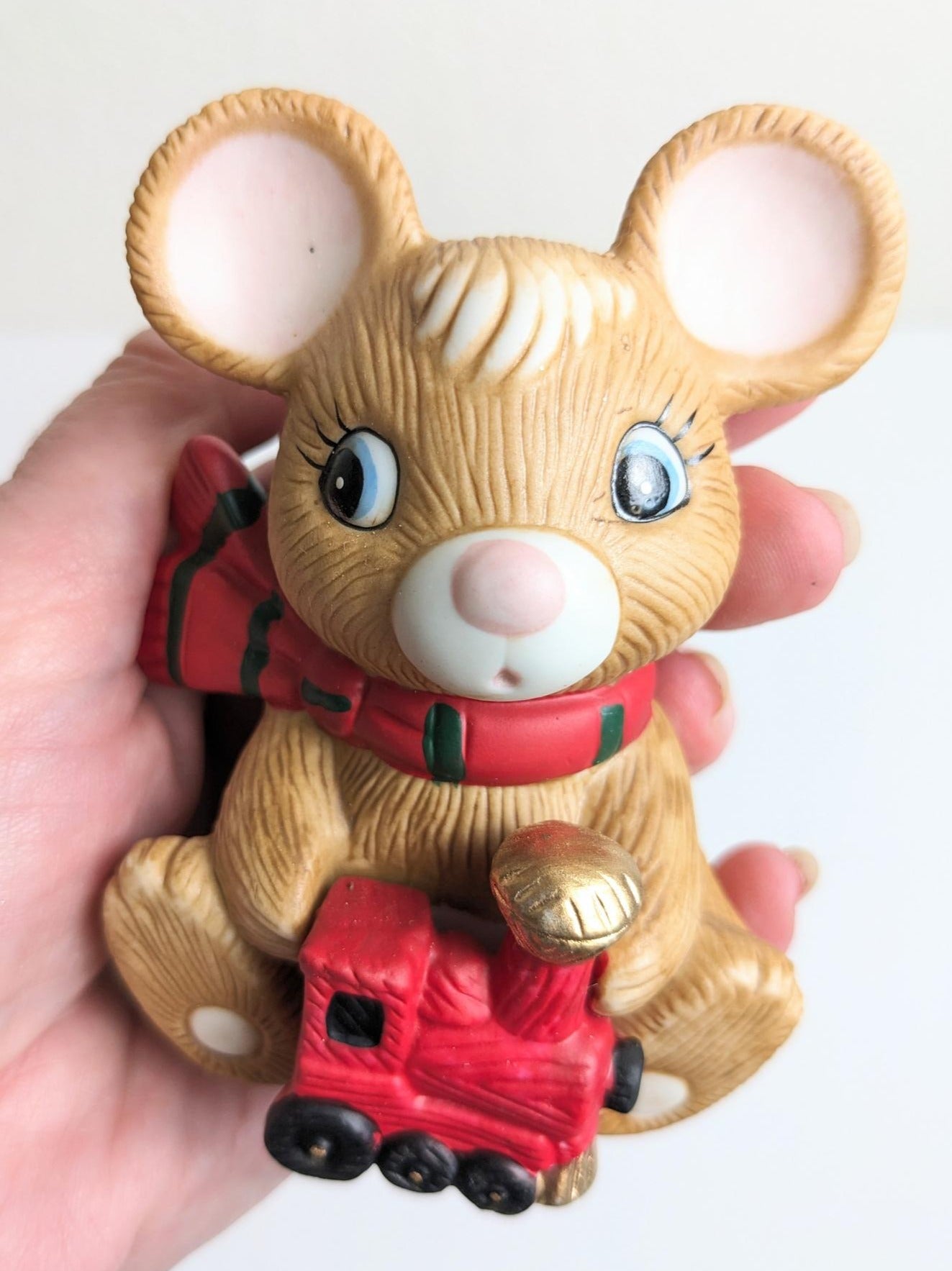 Vintage Homco Christmas Mice Figurines