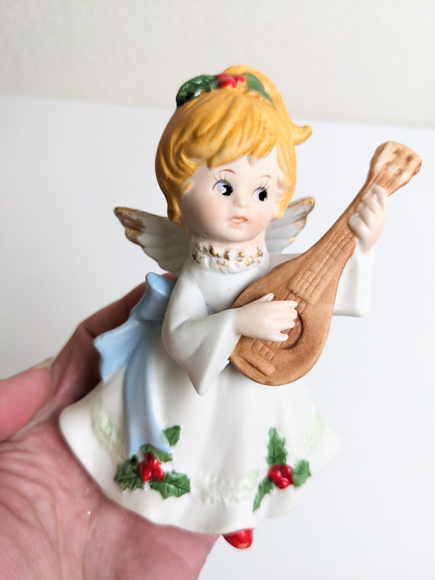 Vintage Homco Christmas Angel Figurines