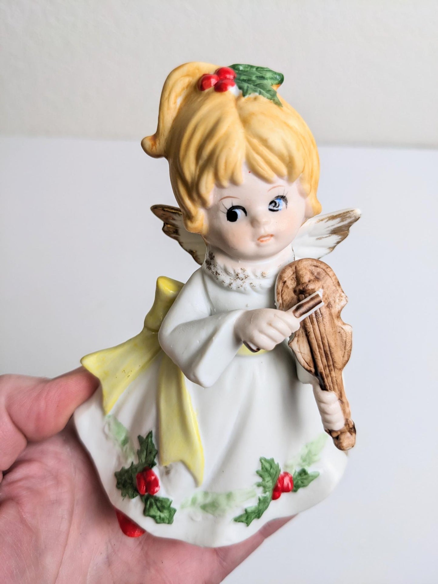 Vintage Homco Christmas Angel Figurines