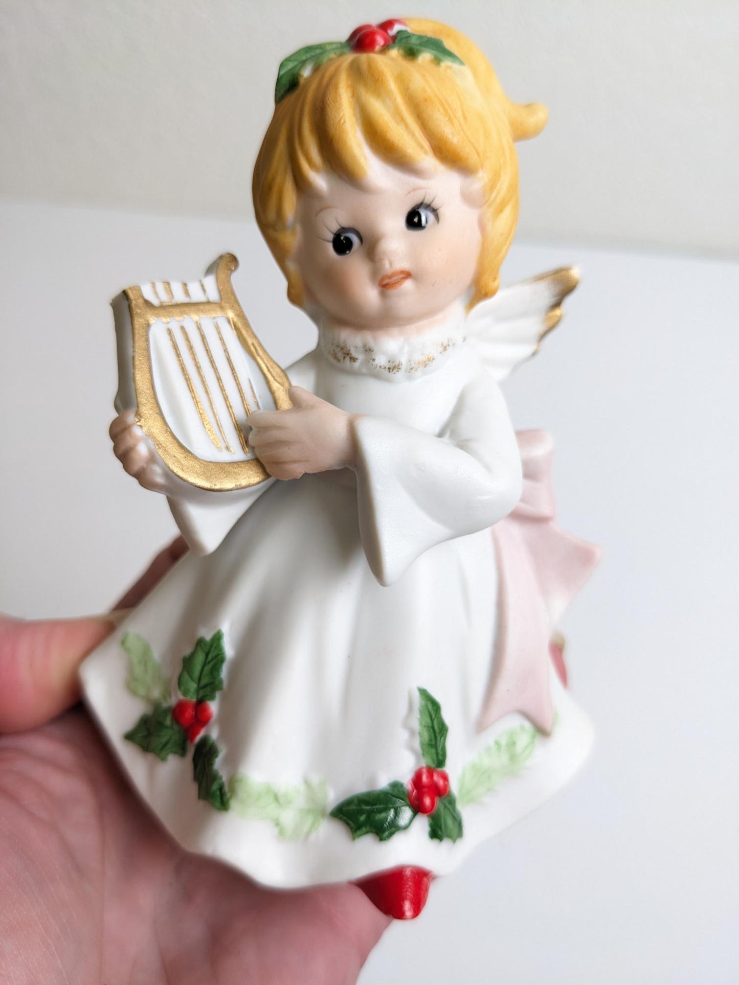 Vintage Homco Christmas Angel Figurines