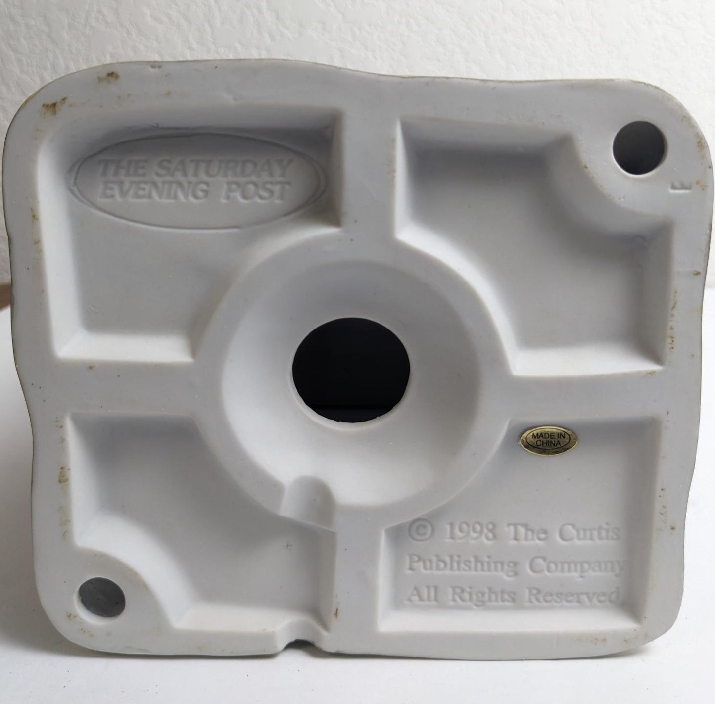 The Saturday Evening Post Field Fire Station Christmas Village Accessory