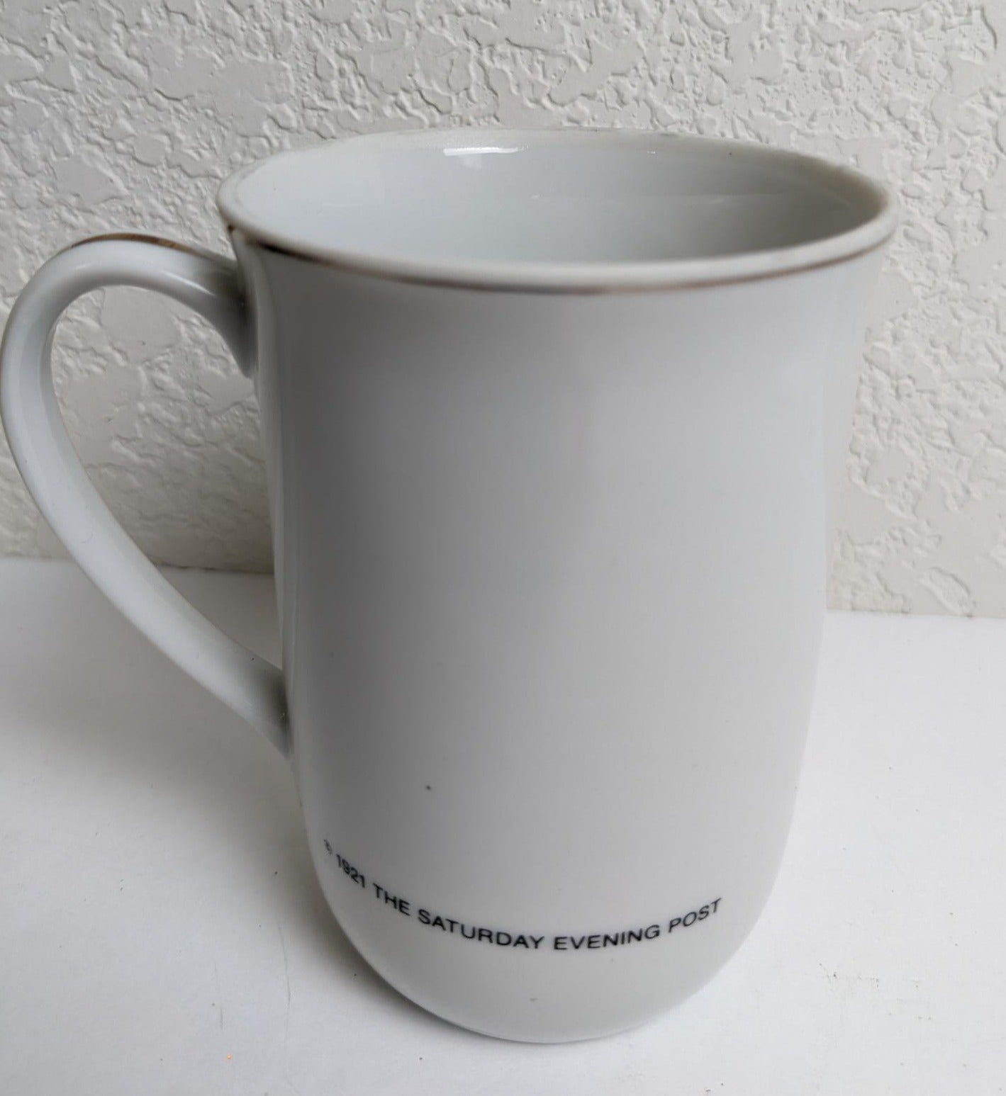 Vintage No Swimming Norman Rockwell Mug