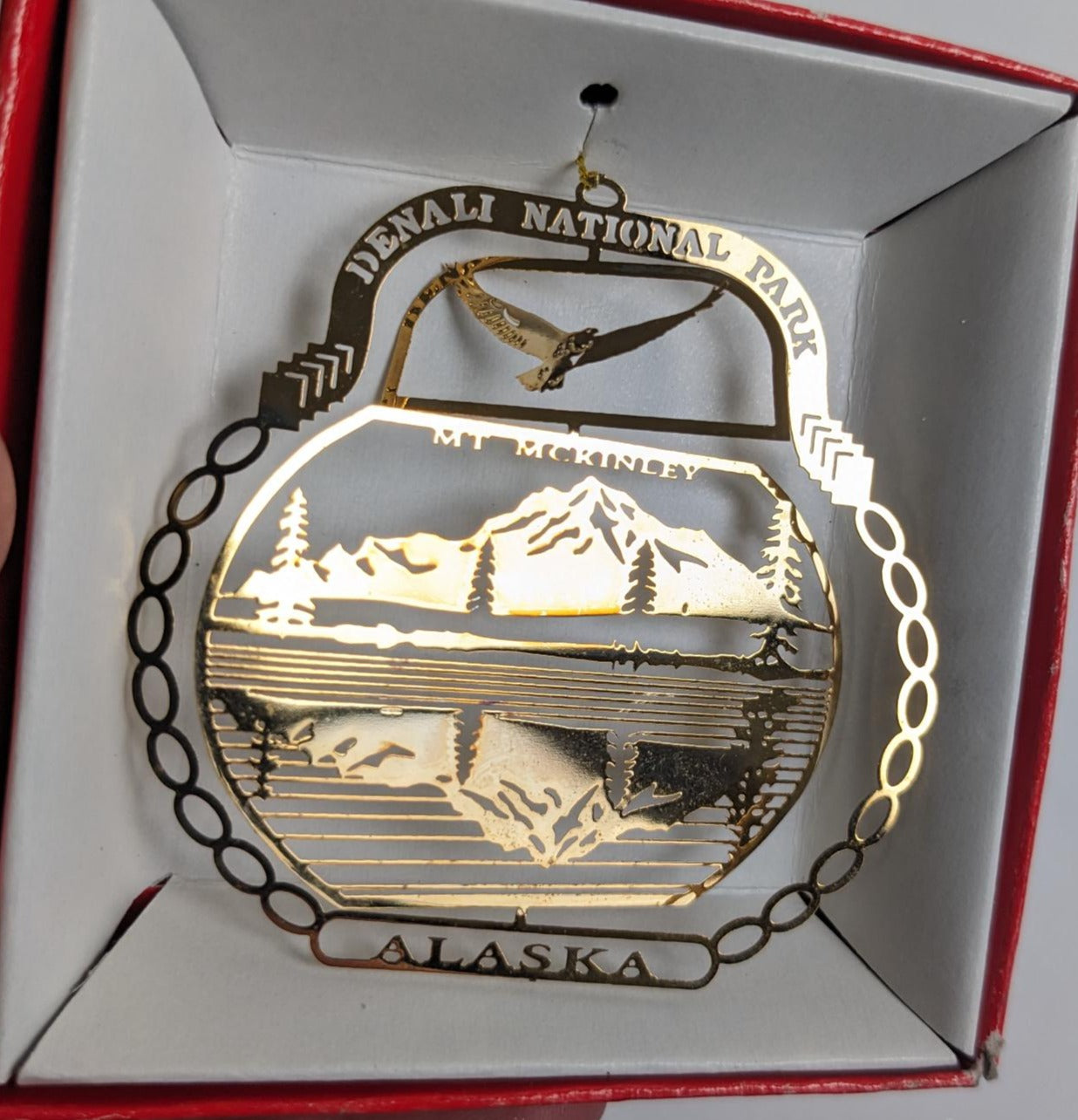 National Treasures Alaska Christmas Ornament