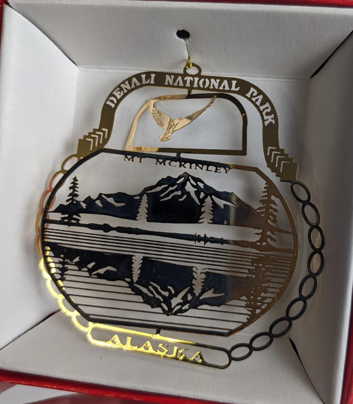 National Treasures Alaska Christmas Ornament