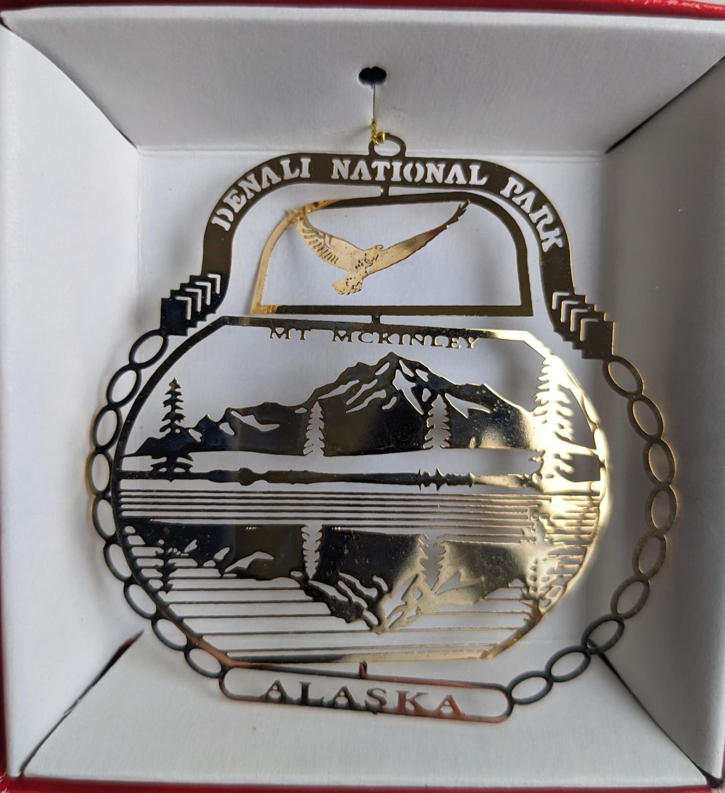 National Treasures Alaska Christmas Ornament