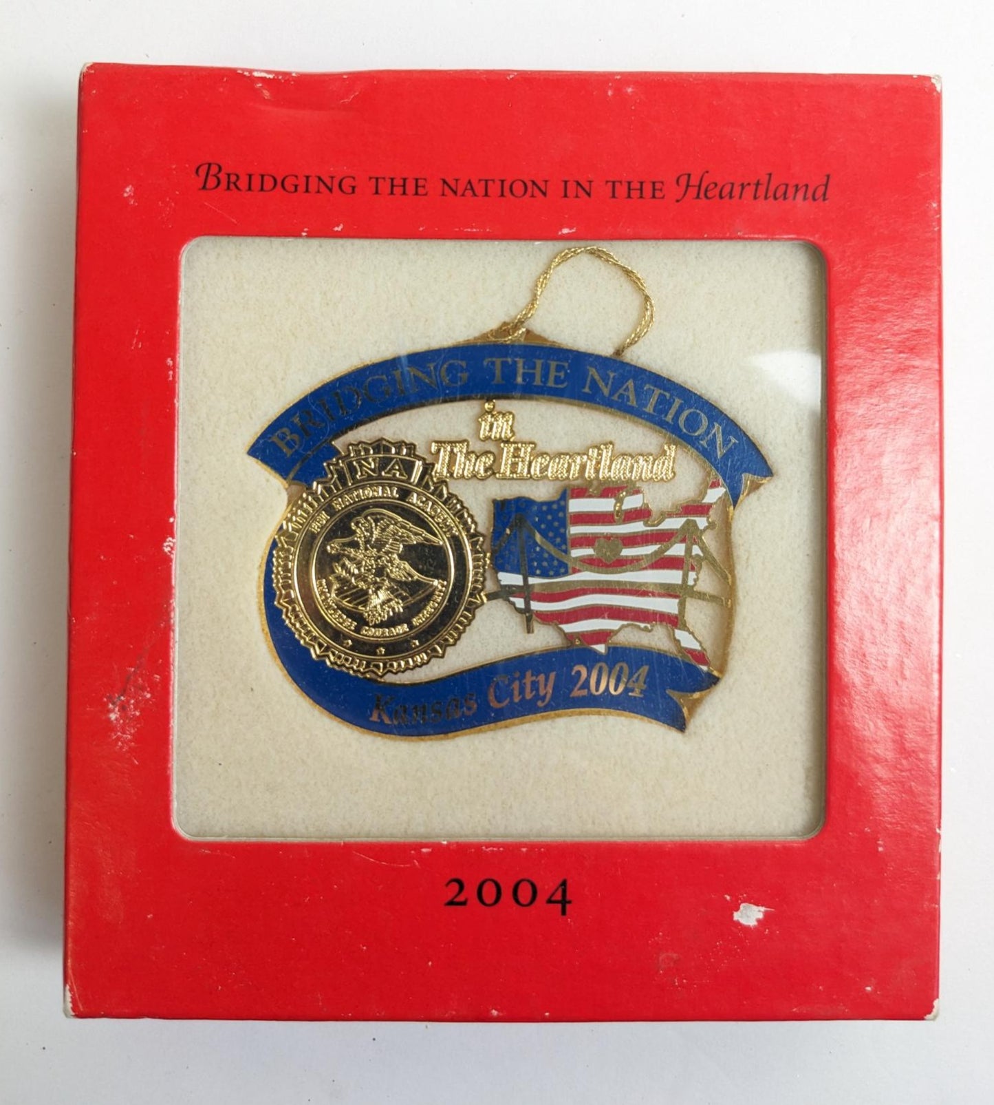 FBI National Academy Conference Kansas City Christmas Ornament