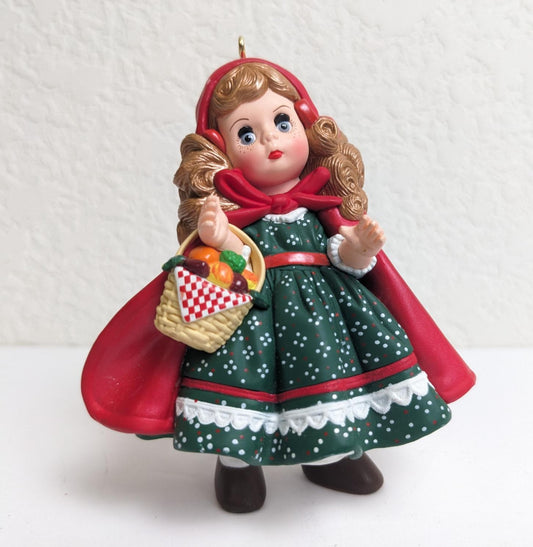 Little Red Riding Hood Madame Alexander Doll Hallmark Christmas Ornament