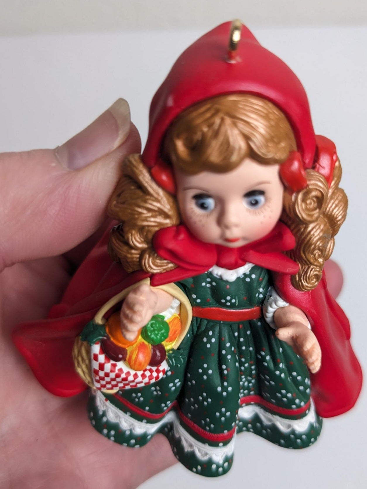 Little Red Riding Hood Madame Alexander Doll Hallmark Christmas Ornament