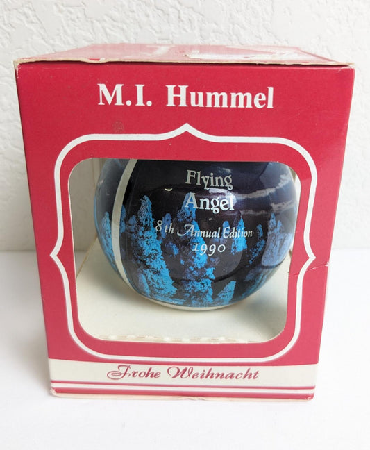 Flying Angel M.I. Hummel 1990 Christmas Ornament