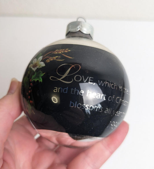 Love The Spirit of Christmas Hallmark 1984 Christmas Ornament