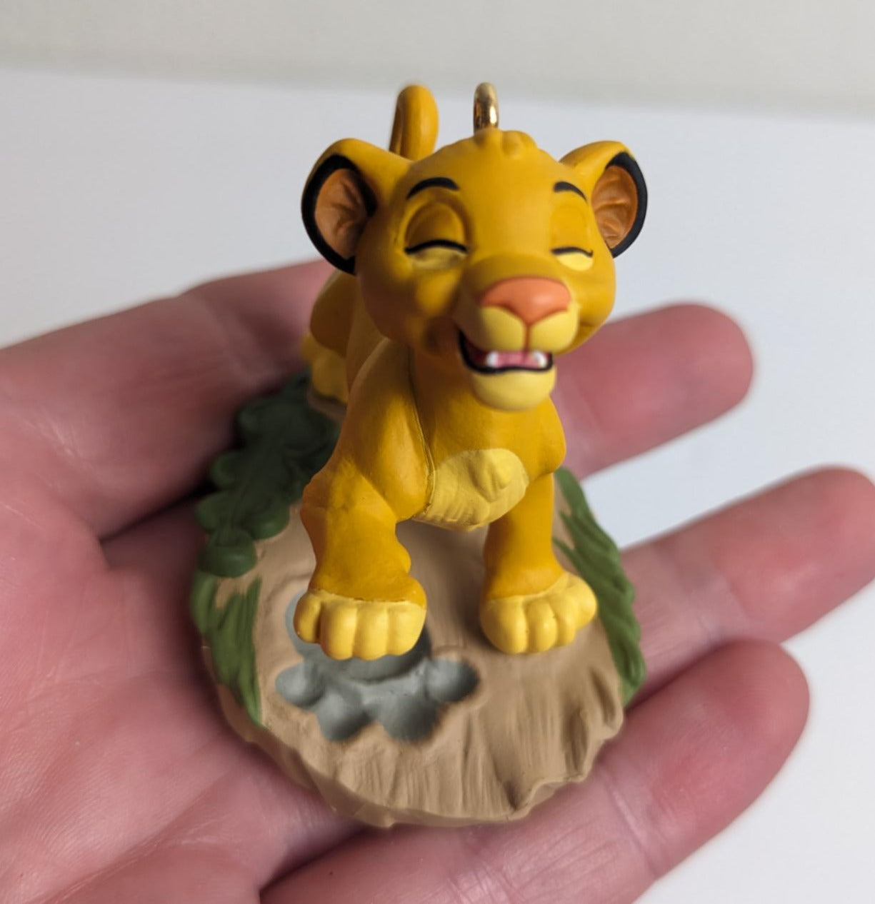 Simba and Nala Lion King Hallmark Christmas Ornaments
