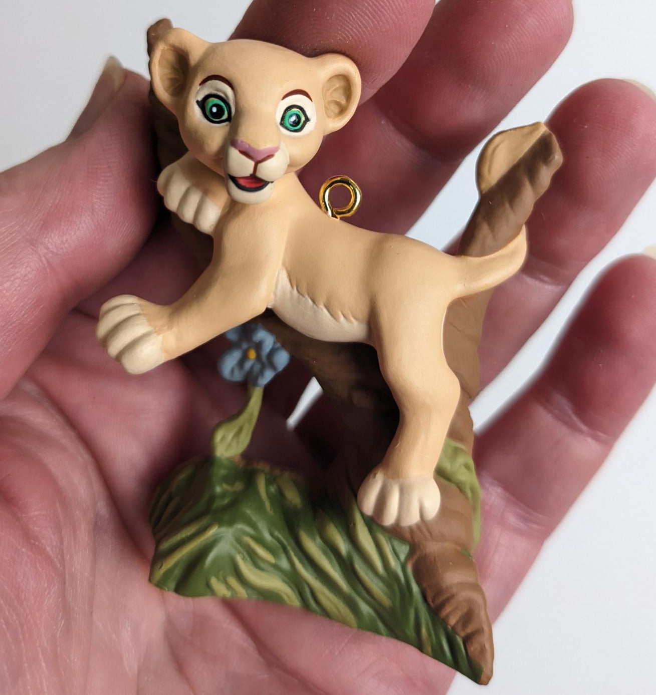 Simba and Nala Lion King Hallmark Christmas Ornaments