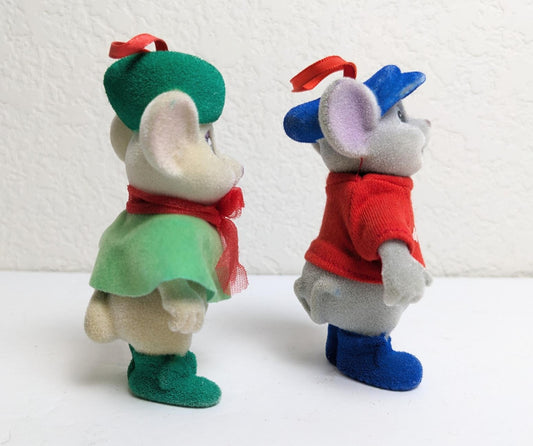 Bernard and Miss Bianca Christmas Ornaments - Disney Rescuers Down Under