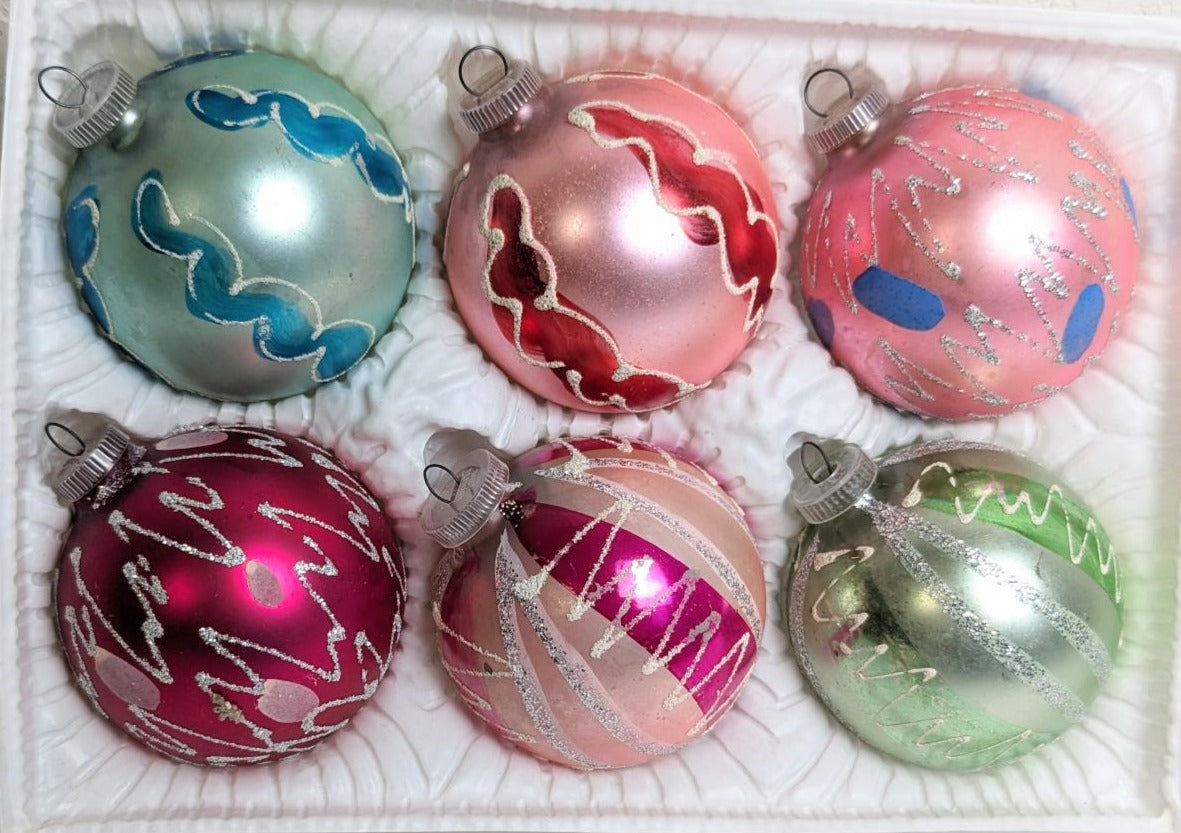 Vintage Christmas Ornaments Made in West Germany