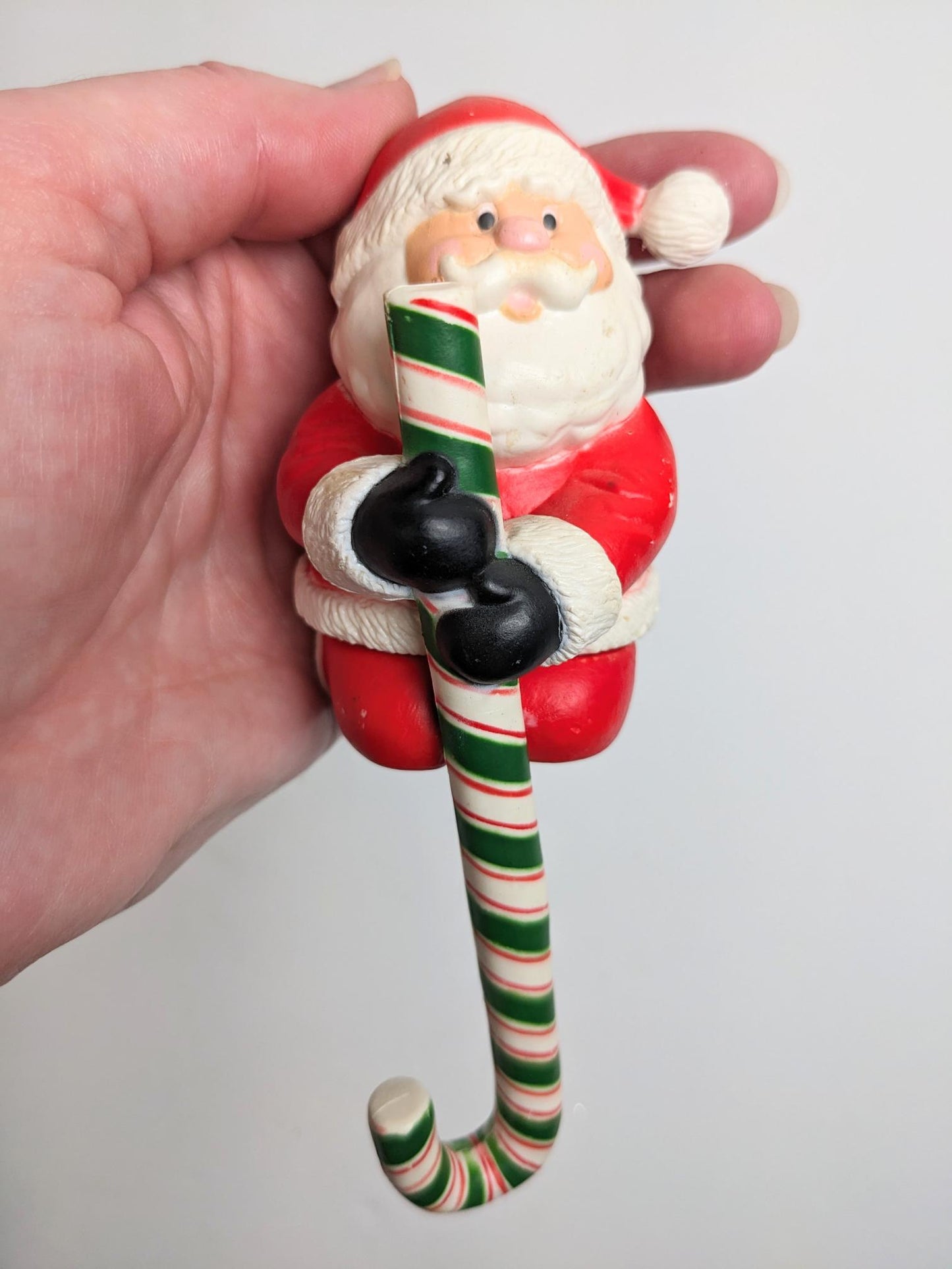 Santa Claus and Snowman Stocking Hangers