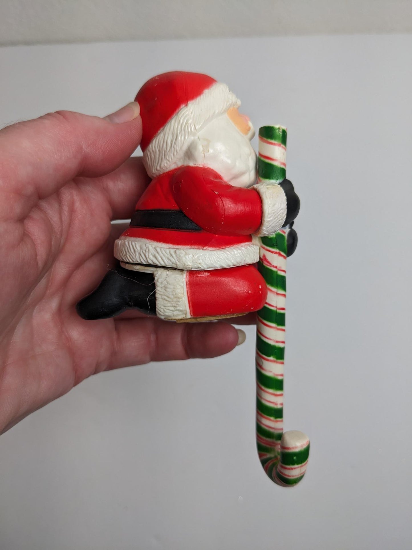 Santa Claus and Snowman Stocking Hangers