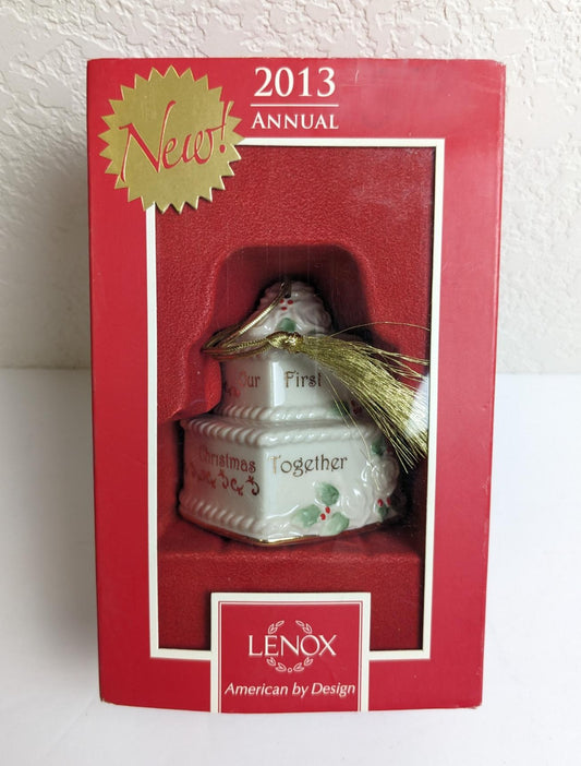 Lenox 2013 First Christmas Together Ornament